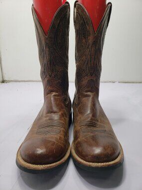 Ariat Quantum Pro Boots Mens Size 9.5D Work Cowboy Boot Leather 10012772